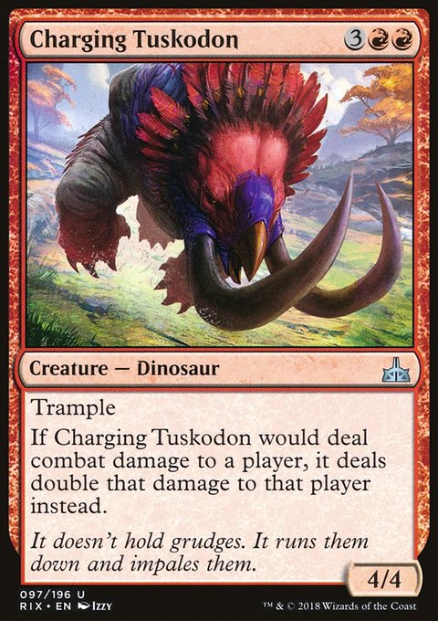 Charging Tuskodon